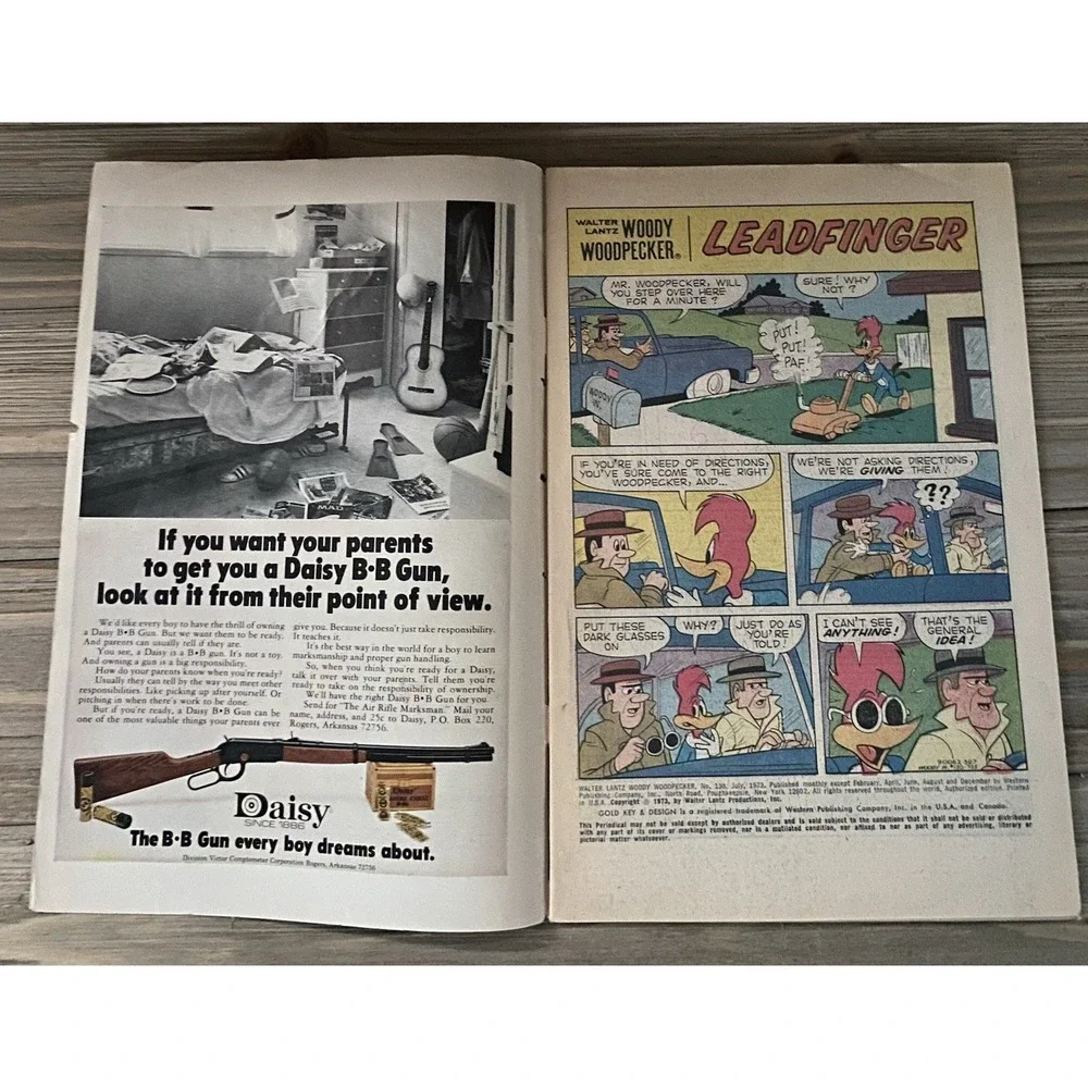 VTG‎ Woody Woodpecker #130 WHITMAN (1973 Series)  (GOLD KEY) Comics Book
